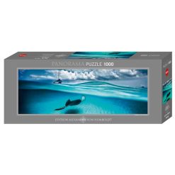 Панорамен пъзел Heye от 1000 части - Морски скат, Александър фон Хумболт