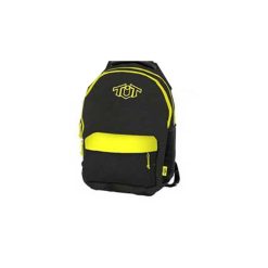 Раница за училище Toneuptone в неонови цветове, черен/жълт